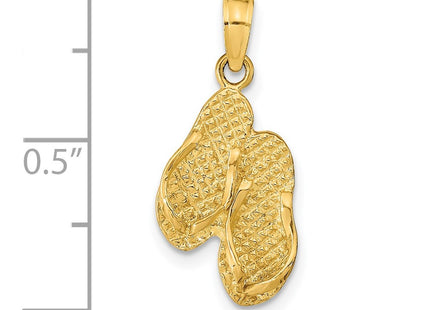 14k Yellow Gold Pendants Style K9764 - Classique Jewelry Inc.