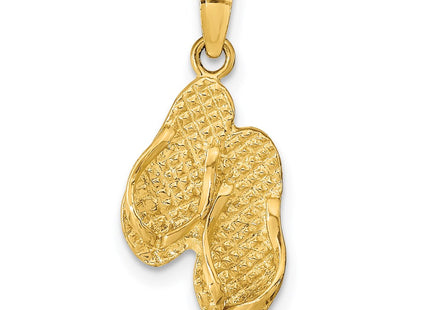 14k Yellow Gold Pendants Style K9764 - Classique Jewelry Inc.