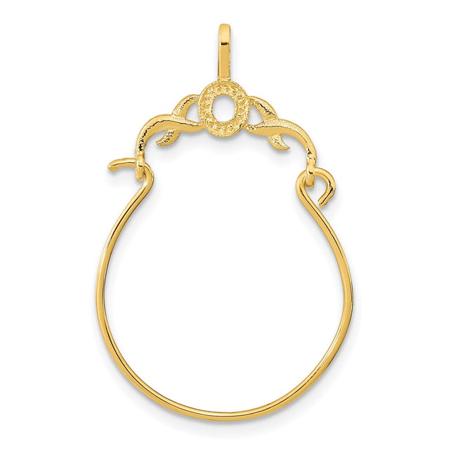 14K gold charm