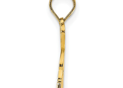 14k Yellow Gold Pendants Style K9771 - Classique Jewelry Inc.