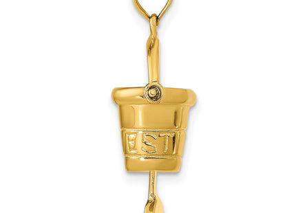 14k Yellow Gold Pendants Style K9772 - Classique Jewelry Inc.