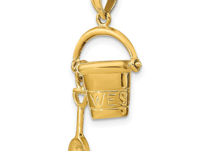 14k Yellow Gold Pendants Style K9772 - Classique Jewelry Inc.