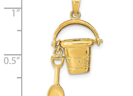 14k Yellow Gold Pendants Style K9772 - Classique Jewelry Inc.