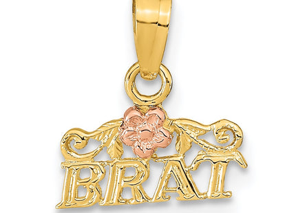 14k Two-tone Pendants Style K9776 - Classique Jewelry Inc.