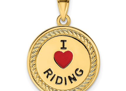14k Yellow Gold Pendants Style K9802 - Classique Jewelry Inc.