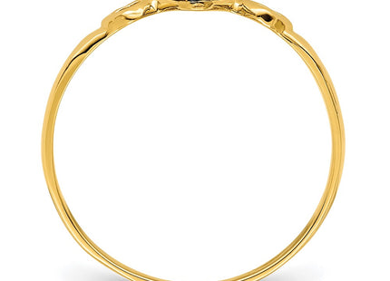 14k Two-tone Rings Style K9804 - Classique Jewelry Inc.