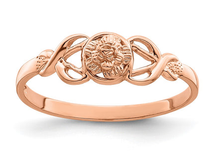 14k Rose Gold Rings Style K9807 - Classique Jewelry Inc.