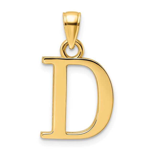 14k Yellow Gold Pendants Style K9810D - Classique Jewelry Inc.