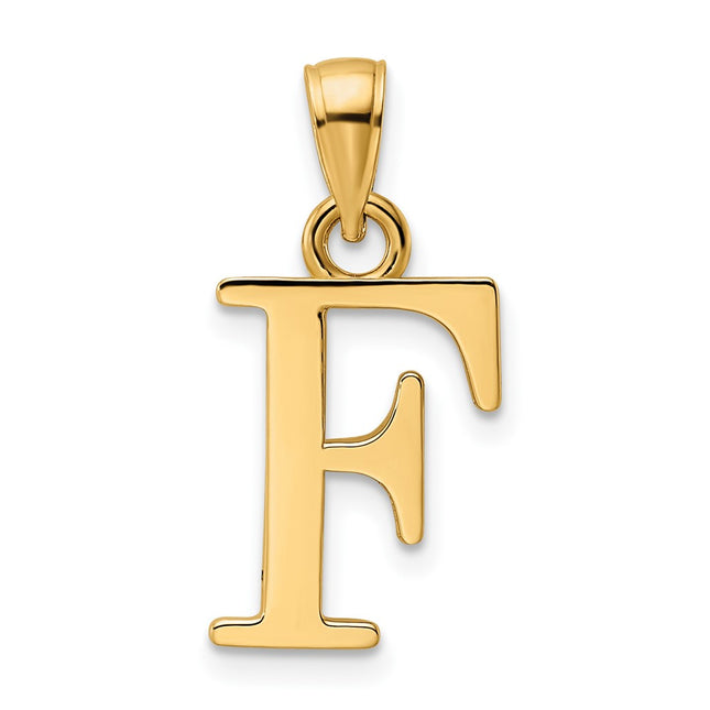 14k Yellow Gold Pendants Style K9810F - Classique Jewelry Inc.