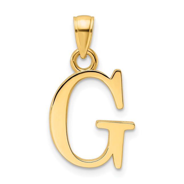 14k Yellow Gold Pendants Style K9810G - Classique Jewelry Inc.