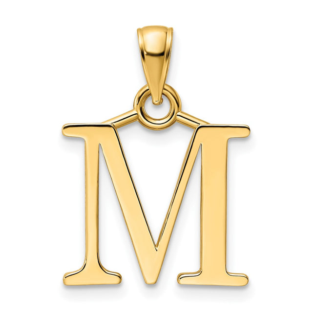 14k Yellow Gold Pendants Style K9810M - Classique Jewelry Inc.