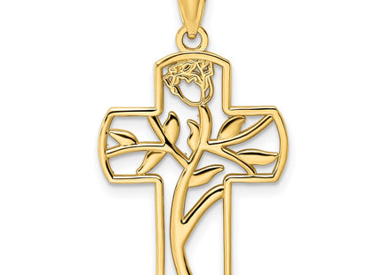 14k Yellow Gold Pendants Style K9815 - Classique Jewelry Inc.