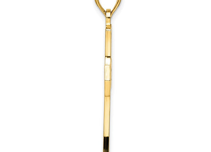 14k Yellow Gold Pendants Style K9875 - Classique Jewelry Inc.