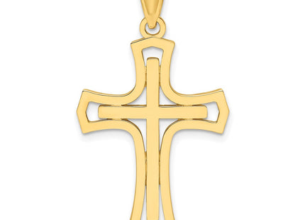 14k Yellow Gold Pendants Style K9875 - Classique Jewelry Inc.