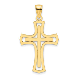 14k Yellow Gold Pendants Style K9875 - Classique Jewelry Inc.