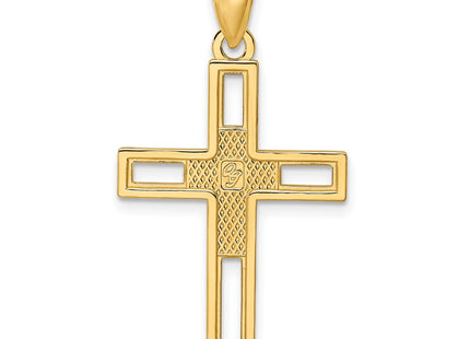 14k Yellow Gold Pendants Style K9892 - Classique Jewelry Inc.