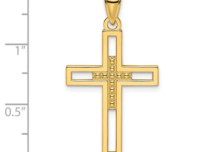 14k Yellow Gold Pendants Style K9892 - Classique Jewelry Inc.