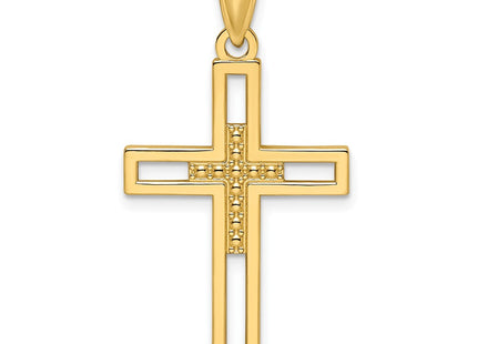 14k Yellow Gold Pendants Style K9892 - Classique Jewelry Inc.