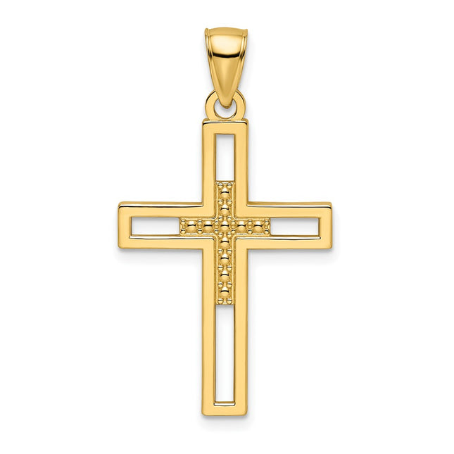 14k Yellow Gold Pendants Style K9892 - Classique Jewelry Inc.