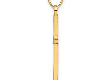 14k Yellow Gold Pendants Style K9903 - Classique Jewelry Inc.