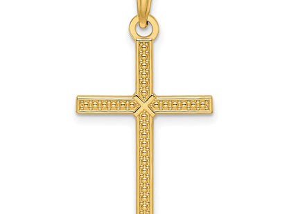 14k Yellow Gold Pendants Style K9903 - Classique Jewelry Inc.