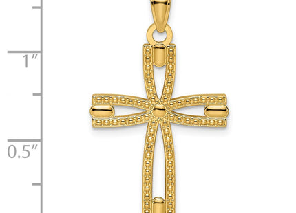 14k Yellow Gold Pendants Style K9904 - Classique Jewelry Inc.