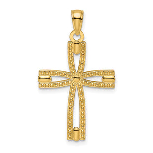 14k Yellow Gold Pendants Style K9904 - Classique Jewelry Inc.