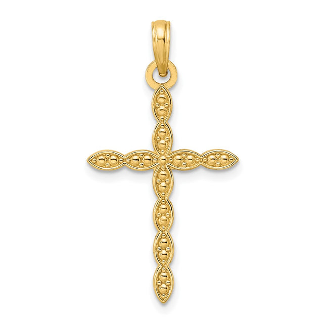 14k Yellow Gold Pendants Style K9912 - Classique Jewelry Inc.