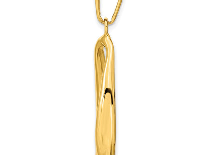 14k Yellow Gold Pendants Style K9941 - Classique Jewelry Inc.