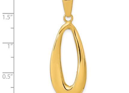 14k Yellow Gold Pendants Style K9941 - Classique Jewelry Inc.