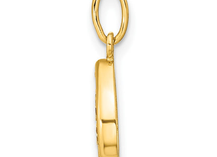 14k Yellow Gold Pendants Style K9945 - Classique Jewelry Inc.