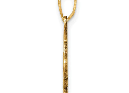 14K Graduation Cap and Diploma - 2025 Charm (Style K9983-25)