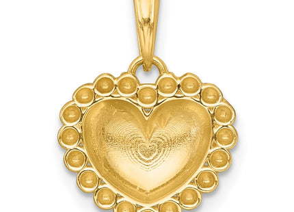 14k Yellow & Rhodium Pendants Style K9991 - Classique Jewelry Inc.