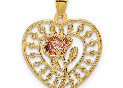 14k Two-tone Pendants Style K9999 - Classique Jewelry Inc.