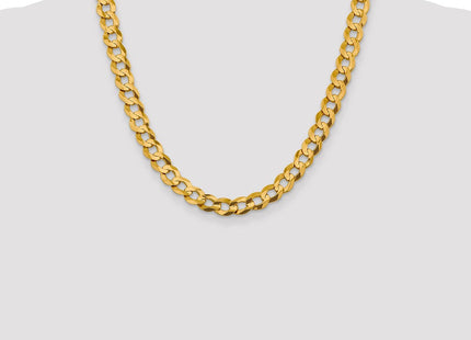 14K Lightweight Flat Cuban with Lobster Clasp Chain (Style LCB250-20)