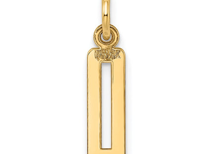 14k Yellow Gold Jewelry Style LES00 - Classique Jewelry Inc.