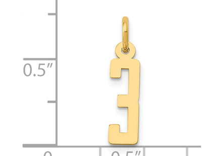 14k Yellow Gold Jewelry Style LES03 - Classique Jewelry Inc.