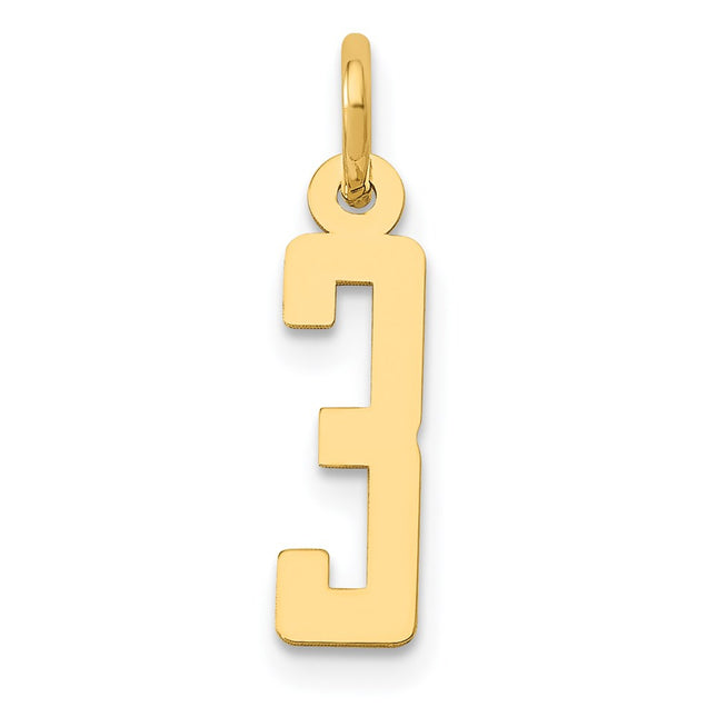 14k Yellow Gold Jewelry Style LES03 - Classique Jewelry Inc.