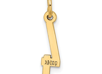 14k Yellow Gold Jewelry Style LES04 - Classique Jewelry Inc.