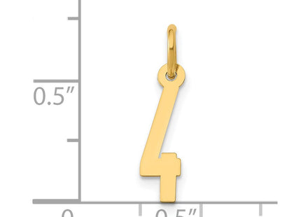 14k Yellow Gold Jewelry Style LES04 - Classique Jewelry Inc.