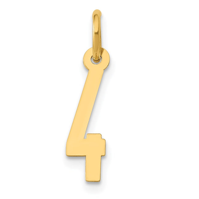 14k Yellow Gold Jewelry Style LES04 - Classique Jewelry Inc.