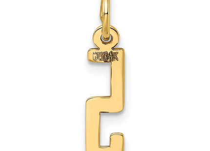 14k Yellow Gold Jewelry Style LES05 - Classique Jewelry Inc.