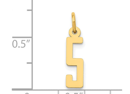 14k Yellow Gold Jewelry Style LES05 - Classique Jewelry Inc.