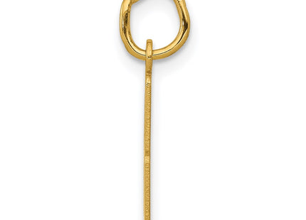 14k Yellow Gold Jewelry Style LES08 - Classique Jewelry Inc.