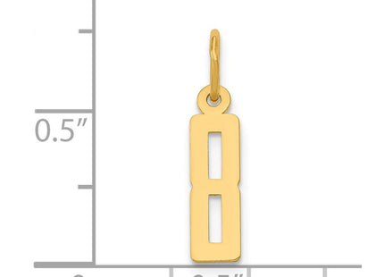 14k Yellow Gold Jewelry Style LES08 - Classique Jewelry Inc.
