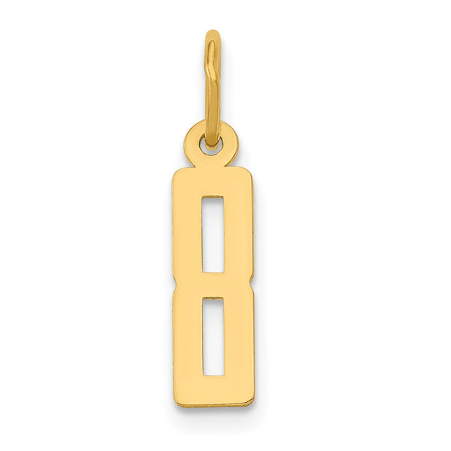 14k Yellow Gold Jewelry Style LES08 - Classique Jewelry Inc.
