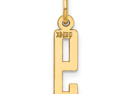 14k Yellow Gold Jewelry Style LES09 - Classique Jewelry Inc.