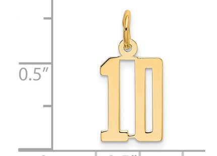 14k Yellow Gold Jewelry Style LES10 - Classique Jewelry Inc.