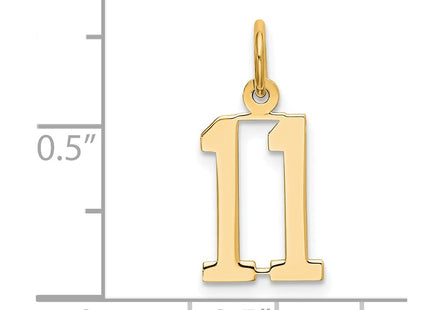 14k Yellow Gold Jewelry Style LES11 - Classique Jewelry Inc.