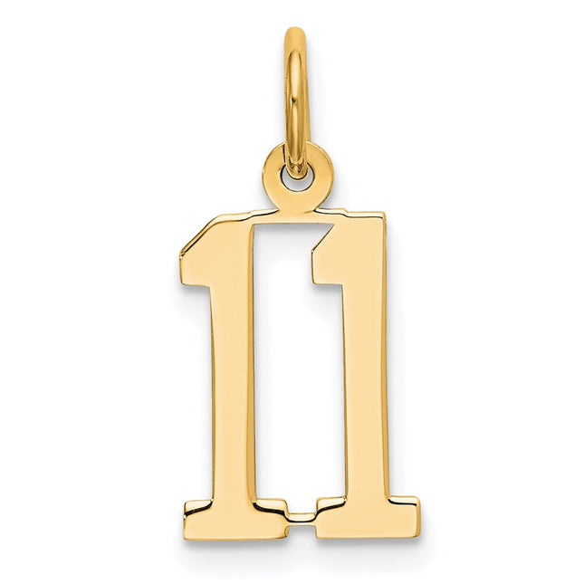 14k Yellow Gold Jewelry Style LES11 - Classique Jewelry Inc.